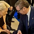 „Lepo je sresti iskrenog prijatelja“: Vučić sa fon der Lajen u Davosu