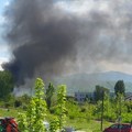 Crni dim opet nad Radničkim naljem u Leskovcu