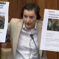 Ana Brnabić studentima: Vi ste licemeri i prevaranti, narod na Kosovu se samo u Vučića kune