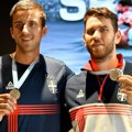 Srbi opet srebrni: Mačković i Pimenov "odbranili" drugo mesto u finalu dubl skula na SP u Amsterdamu!