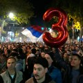 Slavlje zbog izborne pobede Studentske liste drugu noć zaredom na Slaviji i širom Srbije