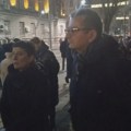 Janko Veselinović na protestu ispred RIK: Vlast razbojništvom otimala glasove