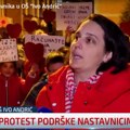 Mnogobrojni građani, roditelji đaka i bivši učenici podržali kolektiv Osnovne škole „Ivo Andrić“ na Kanarevom brdu…