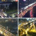 Gužva u Beogradu, krkljanac na ulicama, magla, a putevi klizavi: Brojne ulice na Novom Beogradu zatvorene