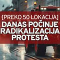 Radikalizacija protesta širom Srbije [SPISAK PREKO 50 LOKACIJA]: od 10 časova višesatne blokade puteva Radikalizacija protesta…