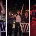 Svi pogledi uprti u njih: Milica dovela baku i dedu na Ćanin koncert, a bakin stajling je oduševio sve