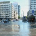 Havarija kod Mašinskog fakulteta: Voda se sliva niz ulicu, šine poplavljene, tramvaji ne saobraćaju