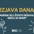 Izjava dana: „Tragedije se u životu dešavaju, a sreća se gradi“