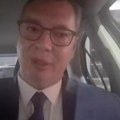 Vučić se oglasio pred obraćanje u Areni: Beskrajno sam zahvalan ljudima koji su dopustili da predvodim Pokret slobodara