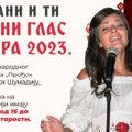 „Zlatni glas Sabora 2023“: U toku je prijavljivanje za takmičenje pevača amatera