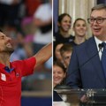 "Ovo je veliki dan za Srbiju" Vučić čestitao Đokoviću na osvajanju zlatne medalje u Parizu