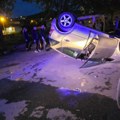 Dve devojke povređene u nesreći u Novom Pazaru Stravična nezgoda na putu (foto)