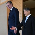 Srbija i Japan gledaju u zajedničku budućnost: Vučić se sastao sa carem Naruhitom