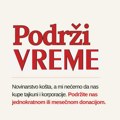 Podrži „Vreme“, podrži pravo novinarstvo