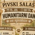 Humanitarni dan za napuštene životinje na Pivskom salašu: Prikupljanje pomoći za hranu i lečenje napuštenih ljubimaca…
