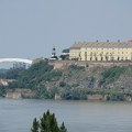 U Dunavu kod Petrovaradina, zbog niskog vodostaja, pronađena minobacačka granata