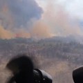 Požar u Deliblatskoj peščari gase i pripadnici Vojske Srbije, angažovan i helikopter Mi-17