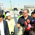 Vučić i Li Ming obilaze radove u okviru projekta Ekspo