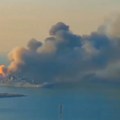 Drama u crnom moru! Ukrajinske kamikaze pogodile ruski desantni brod kod Novorosijska?! (video)