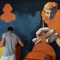 Млади уметник зидове и прозоре ПРЕТВАРА У БАЈКУ. Вељков рад Нишлије оставља без даха (ФОТО)