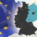 (Mapa) opet imamo zapadnu i istočnu Nemačku! Kako je glasanje u EU podelilo zemlju: Ultradesnica postala druga najjača snaga