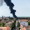 "Građani da ne izlaze napolje"; Požar gasi sedam vatrogasnih vozila: Oglasio se MUP i Grad Šid