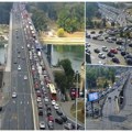 Gužva na autokomandi, Auto-putu ispod i na brankovom: Ka gradu ništa, ka Novom Beogradu zakrčenje, na Gazeli sve teče (foto)…