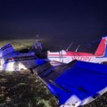 Prvi snimak sa mesta pada aviona kod Subotice: Pajper na tlu, Hitna pomoć i vatrogasci na terenu