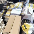 Pronađeno 140 kilograma duvana i 150 bokseva cigareta: Muškarac iz Bora oštetio budžet za više od milion i po dinara