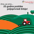 25 godina uz poljoprivredu Srbije: ProCredit banka tradicionalno na Poljoprivrednom sajmu u Novom Sadu sa specijalnom ponudom