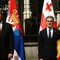 Svečani doček u predsedničkoj palati u tbilsiju: Vučić se sastao se predsednikom Kavelašvilijem: "Duboko me je dirnulo…