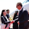 Gruzija okićena hiljadama zastava Srbije Vučić stigao u Tbilisi: kasnije sastanak sa predsednikom Kavelašvilijem