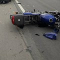 Automobil oborio motociklistu Saobraćajna nesreća u Požeškoj