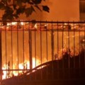 Veliki požar u dvorištu EPS u Novom Sadu Deo grada je ostao bez struje