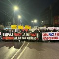 Protest „Biraj čast, a ne čas“