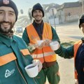Nema pauze za vredne komunalne radnike u Čačku: Od rane zore na svojim radnim mestima FOTO