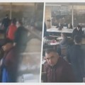 Otkriven kol centar pored biračkog mesta u Aranđelovcu: Pristalice SNS-a blokirale vrata bilijarskim štapom VIDEO