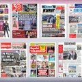 Naslovne strane današnjih novina: Prelistavanje štampe za sredu, 29. april 2026. godine