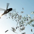 (VIDEO) Pare padale s neba: Čeh bacio milion dolara iz helikoptera