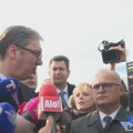 Aleksandar Vučić obilazi radove i poručuje: „Nisam u kampanji“