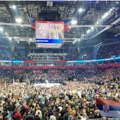 Puna Arena i hiljade ljudi ispred za podršku listi „Aleksandar Vučić - Srbija ne sme da stane” (video)