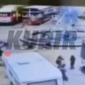 Узнемирујуће! Снимак тренутка кад се срушио рингишпил у Куршумлији: Тринаесторо деце повређено, погледајте страшан призор…