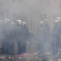Бриселска полиција насилно разбила пропалестински протест