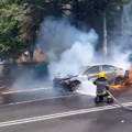 Izgoreo automobil u Kneza Miloša, nema povređenih