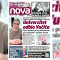 „Nova“ piše: Zašto je rektorski kolegijum odbio Vučićev poziv na dijalog