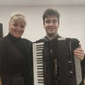 Student harmonike Dario Mihaljević osvojio treću nagradu na festivalu u Istočnom Sarajevu
