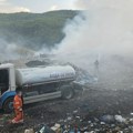 Novi Pazar u vatri i dimu: Vetar otežava gašenje velikog požara na deponiji Golo brdo (video)