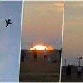 Srušio se avion pravo na pistu! Ljudi vrište, hvataju se za glavu! Pogledajte zastrašujući snimak pada (video)