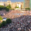 Skup na poziv studenata u blokadi na Trgu Slavija; MUP: Skup prijavljen, protiče mirno