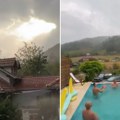 Otovrilo se nebo, pljušti, ali slavlje se ne prekida: Ovako je izgledalo najjače momačko veče na Goču
